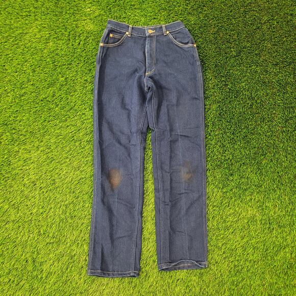 Vintage 80s LEE Riders Jeans Womens 4 28x31 Talon Union USA - Picture 1 of 16